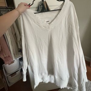 Aerie longsleeve v neck crew
